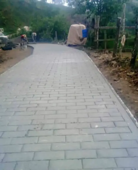 Concreto estampado